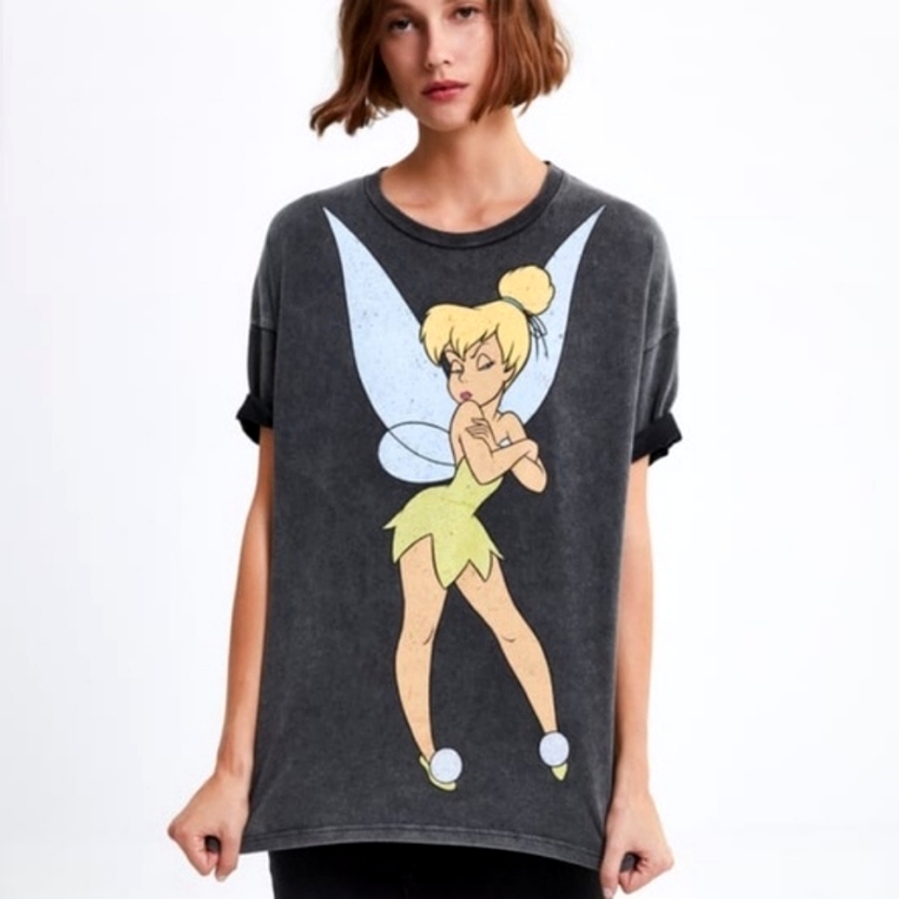 Zara - Tinkerbell Disney Tee - Size L
